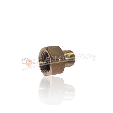 BRA PRA1 Redukcja GW21,8L x GZ3/8"L dwucz MOS