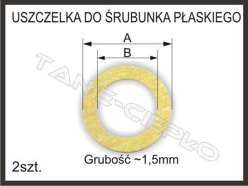 HDRL U012 Uszczelka śrubunka 6/4'' - 2szt.