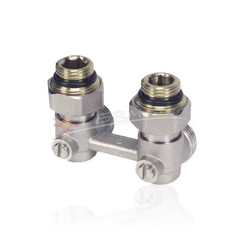 HDRL Przyłącze grzejnika V 3/4" KĄT szelki PGS.KT