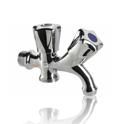 DIA A265 Kran z zaw. do pralki 1/2x3/4 CHR