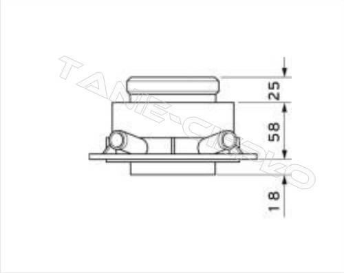 EUR Adapter kotła NITROMIX - 80/125 VAILLANT