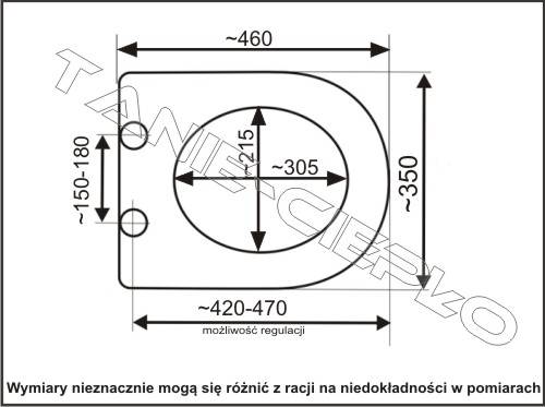 MAS CRONAT Deska wolnoopadająca Roca Nexo