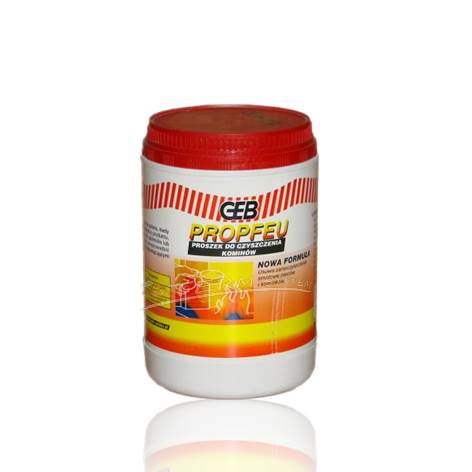 CZYSTY KOMIN proszek do komina pieca 900g do czyszczenia kotłów kominów smoły w piecach