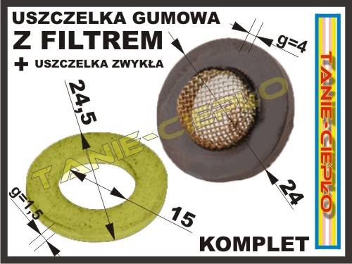 HDRL U064 Filtr krzyw. baterii - komplet