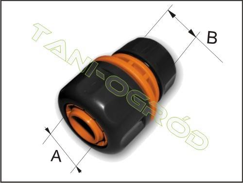BRA ECO-PWB2101L Reparator węża 3/4x1/2 łącznik