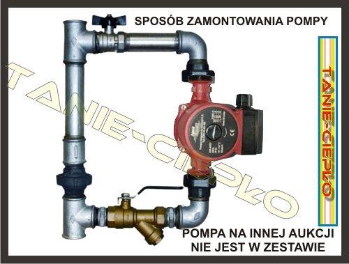Obieg pompy POZIOM 1' obejście OP25POZ NISKI
