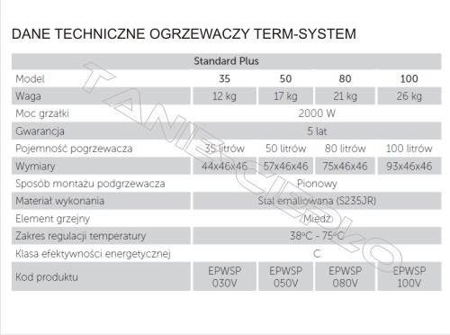 IDM Ogrzewacz elekt. STD Plus 100