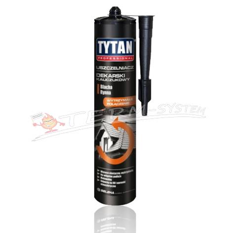 SEL Uszczelniacz dekarski CEGLANY 280ml KAUCZUK