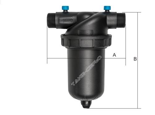 BRA DSF-114DML Filtr dyskowy 5/4 GZ mesh 120