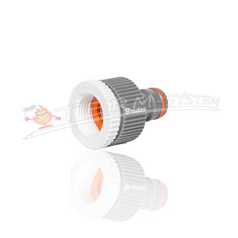 BRA WL-2198 Przył. na kran 3/4 / 1/2 WHITE LINE