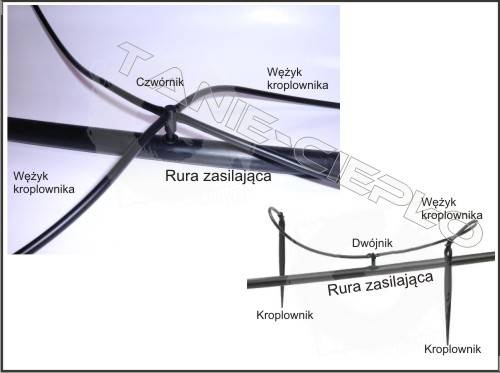 BRA DSK-2222L Kropl. DŁ ZESTAW dł 2,2 l/h + wąż50