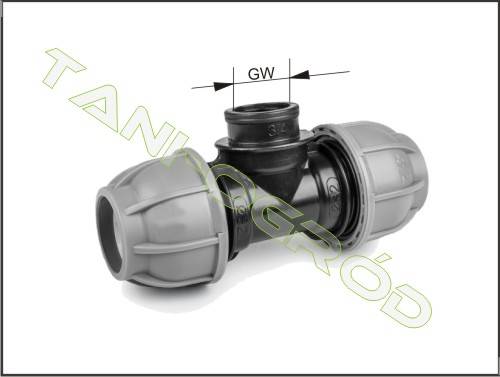 PE Trójnik 25x1/2 GWx25 skręcany