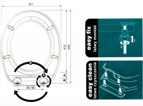 BIS IRIS 05867 Deska szara metalic