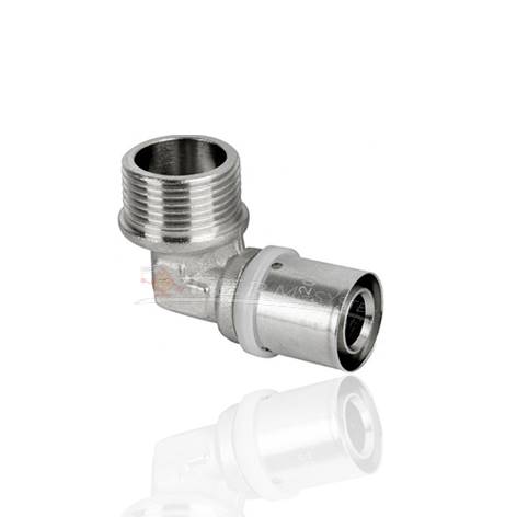 PEX.Z Kolano 25x3/4 GZ zacisk