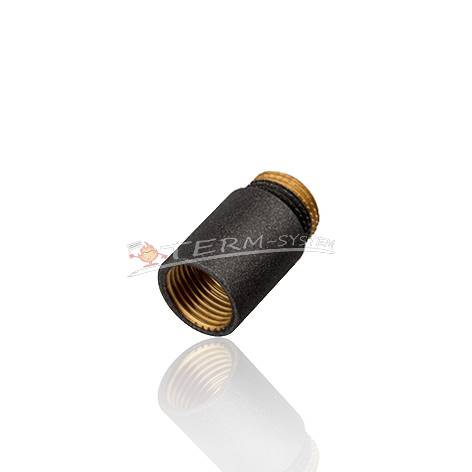 TERM Przedłużka 1/2x10mm ANTRACYT