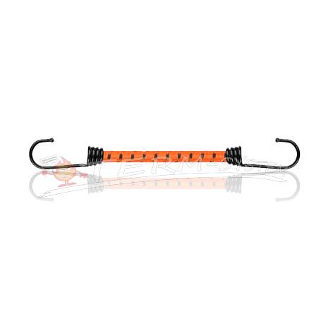 BRA BCH Guma elast. 0,8x80cm hak stal ORANGE