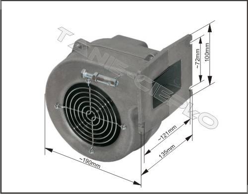 DIA Wentylator nadmuchowy DM-02 175m3
