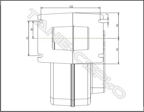 DIA Wentylator nadmuchowy DM-02 175m3
