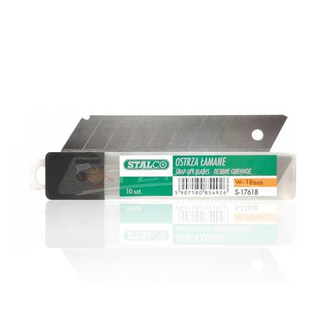 STA Ostrza łamane 18mm 10szt. S-17618