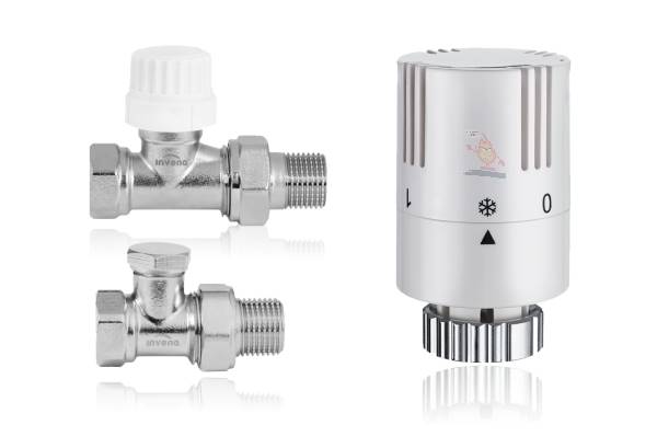 INV Zestaw termostatyczny PRO T03-P 1/2" zawory