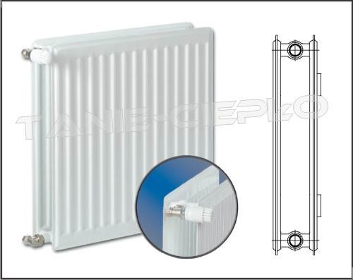 Grzejnik panel. V20 600x1200 higieniczny sanitarny