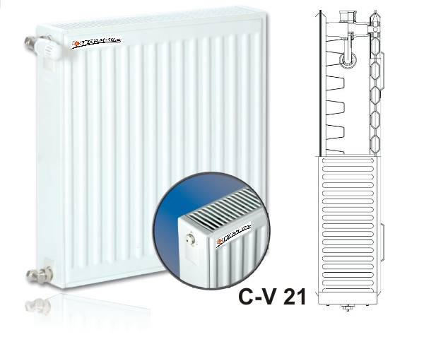 Grzejnik panel. V21 400x600 dolne