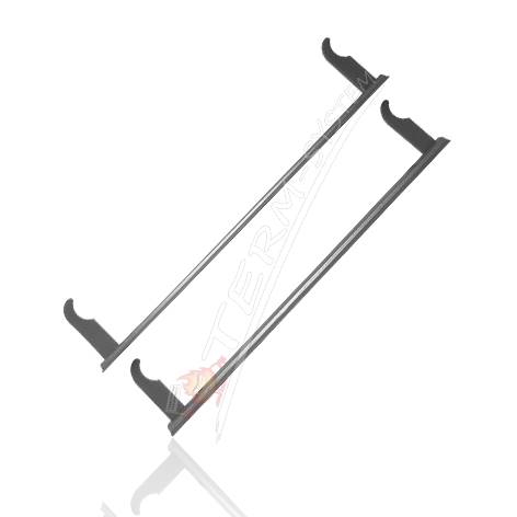 TERM Wieszak GRZ. AL. H-350 ANTRACYT konsola 2szt