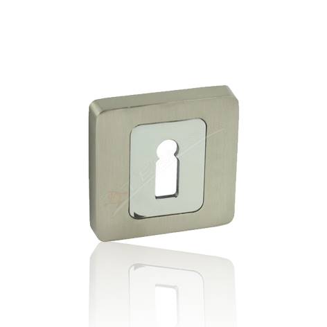 DOM QUANTA-QR M6/M9chrom/nikiel BB Szyld do klamki