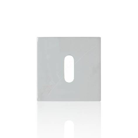 DOM QRS M6 chrom BB Szyld do klamki