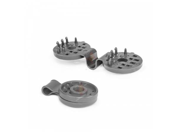 BRA BCK4-GY-L Klips zaciskowy SZARY