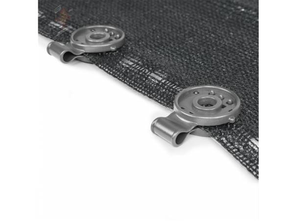 BRA BCK4-GY-L Klips zaciskowy SZARY