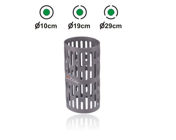 BRA OBO12033GY Osłona drzewa 20x33 szara 3szt.