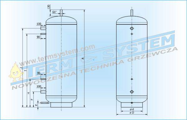 DZD NADS 900v3 Zbiornik akumulacyjny bufor