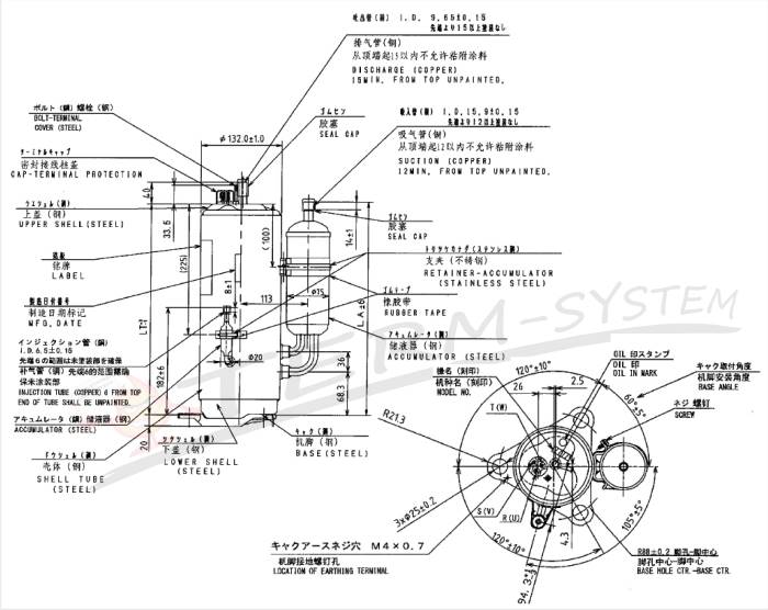 PC Sprężarka PANASONIC Inverter 3P/4P 9RD220ZAA2J