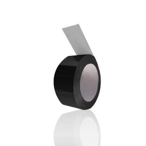 IZO Taśma ALUMINIOWA 50m BLACK CZARNA 30u