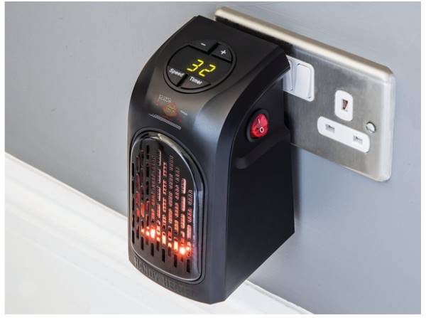Grzejnik HANDY MINI 400W do gniazdka 230V nagrzewnica dmuchawa VG7904