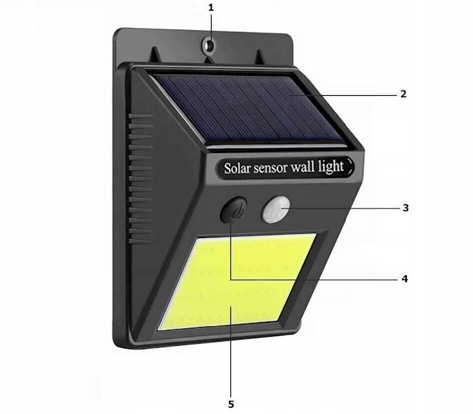 TERM Lampa Solarna LED 1114