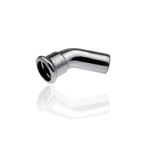 STEEL Kolano 18x45 nyplowe 1K