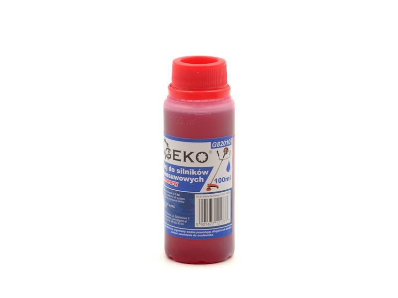 GEK G82010 Olej do silników 2-suw 100ml CZERWONY