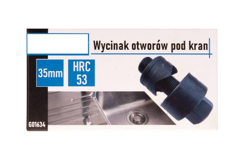 GEK G01634 Wycinak otworów zlewu pod baterię 35mm
