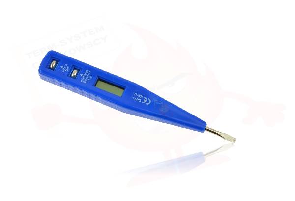 GEK G30806 Próbnik napięcia LCD 3x135mm 10-250V