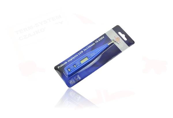 GEK G30806 Próbnik napięcia LCD 3x135mm 10-250V