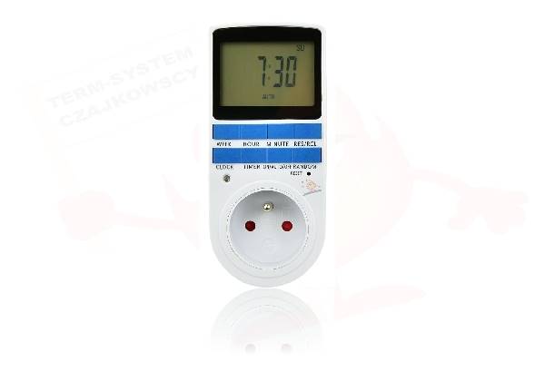 GEK G03346 Programator czasowy włącznik prądu LCD