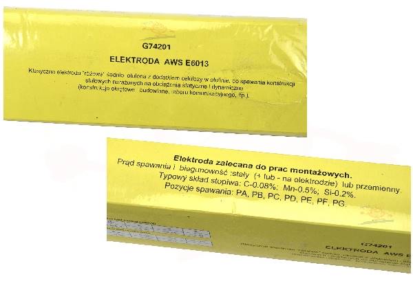 GEK G74200 Elektrody spawalnicze 2,5x300mm różowa