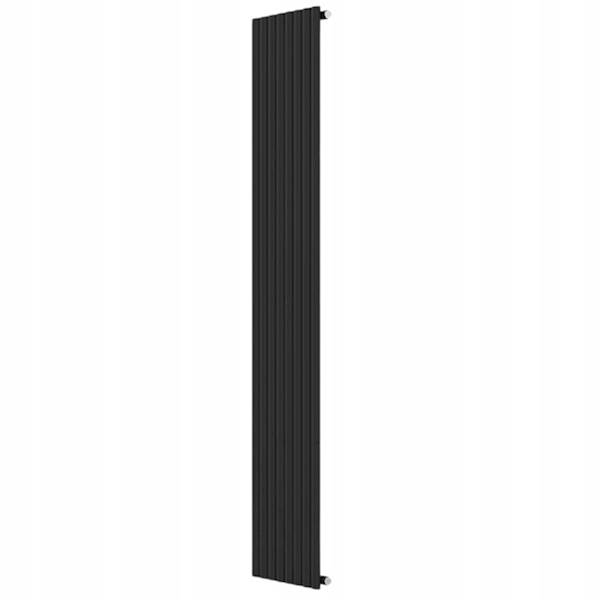 Grzejnik dekoracyjny 1600x480 MONO Czarny 10-C16 pionowy łazienkowy pokojowy