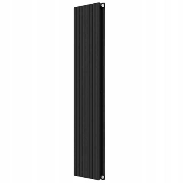 Grzejnik dekoracyjny 1600x480 DUO Czarny 20-C16 pionowy łazienkowy pokojowy