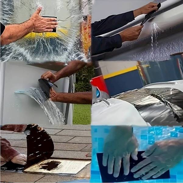 BEA 627416 Taśma BEZB naprawcza 100mmx1,5m wodoodp