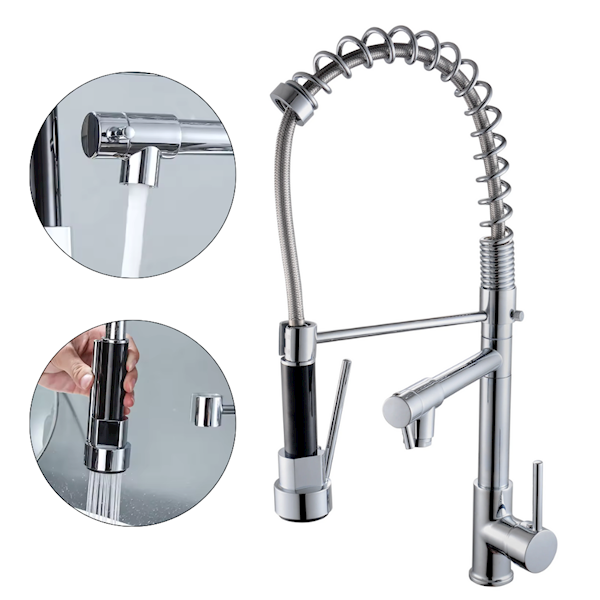 ZXC 9807B Bateria zlewozmywakowa 2-funkcyjna