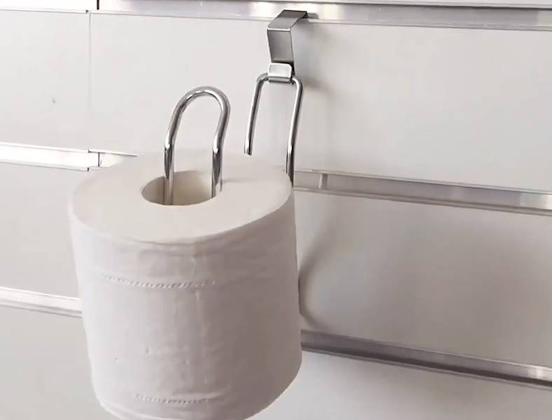 ZXC 6940 Uchwyt na papier toaletowy na kompakt