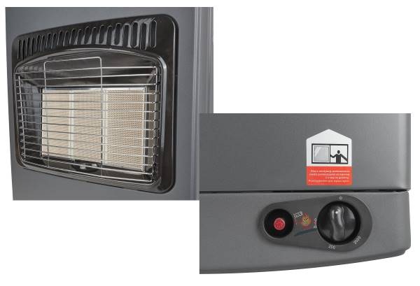 GEK G80436 Piecyk gazowy ogrzewacz 4,2kW